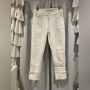 Joe’s Jeans White Cropped Jeans